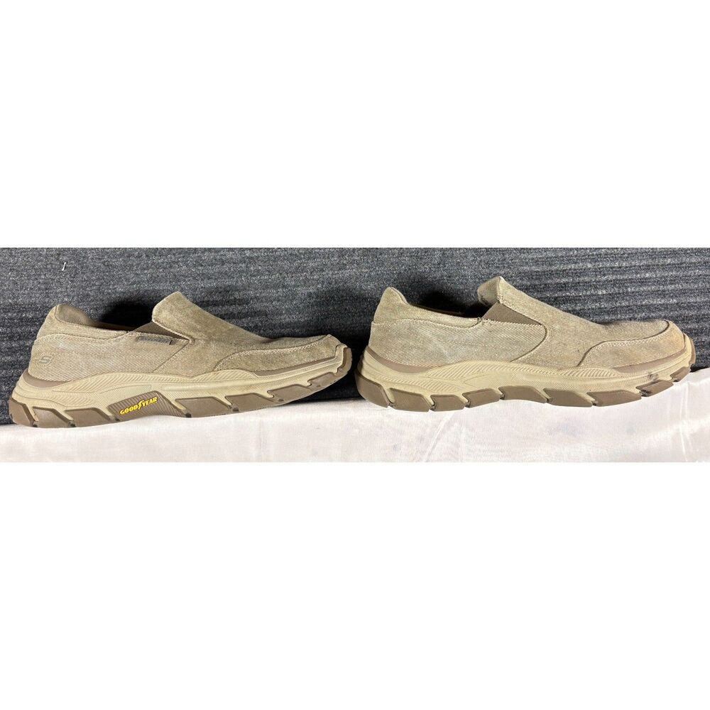 Size 11.5 Skechers Men's Cayson Slip-Ins Relaxed Fit Casual Shoes - Moc Toe